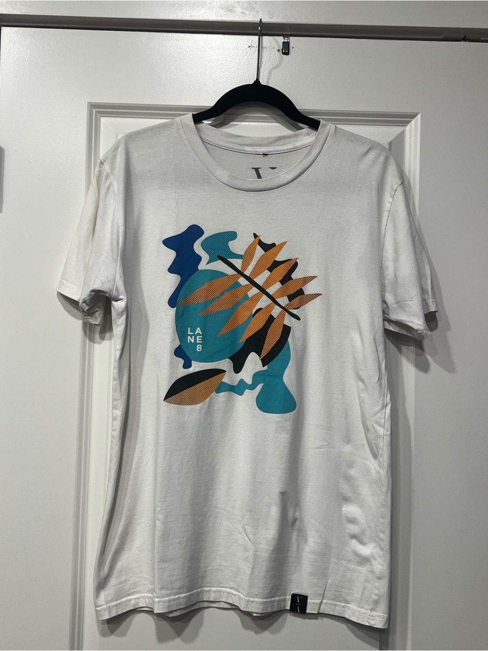Lane 8 Official Merch Graphic Tee This Never Happened Label